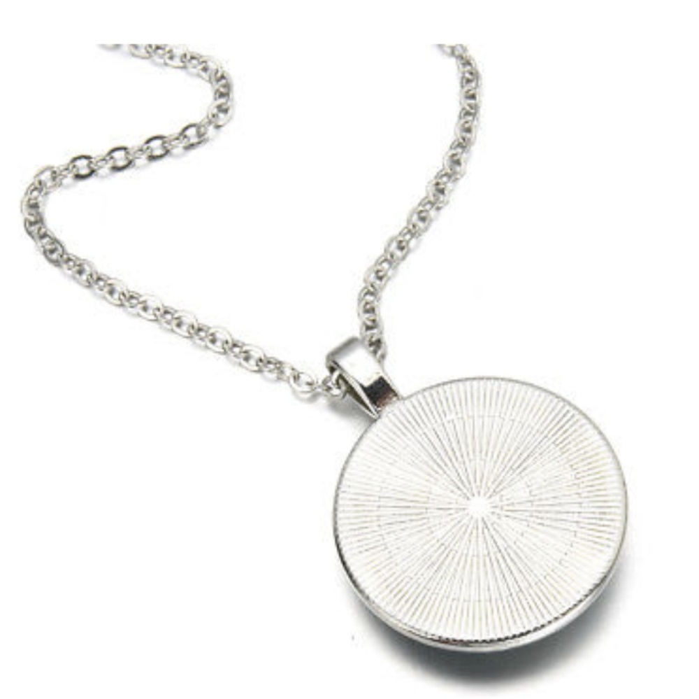 Chakra Glass Pendant Necklace - Picture 6 of 6